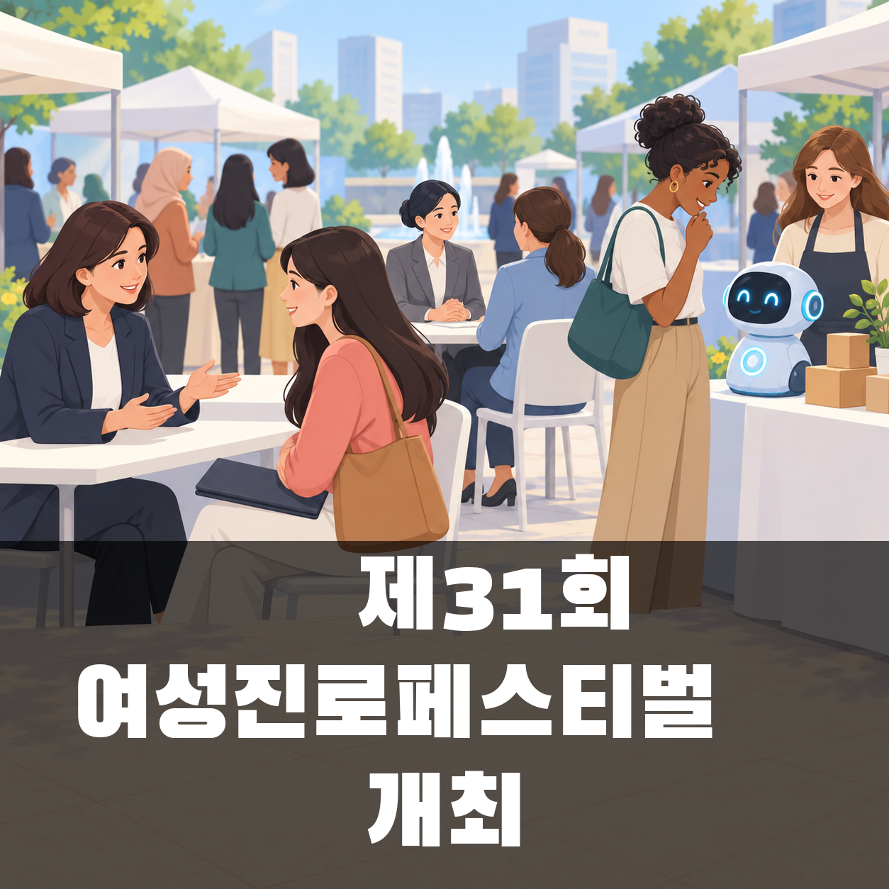 『제31회 여성진로페스티벌』 개최 대표 이미지