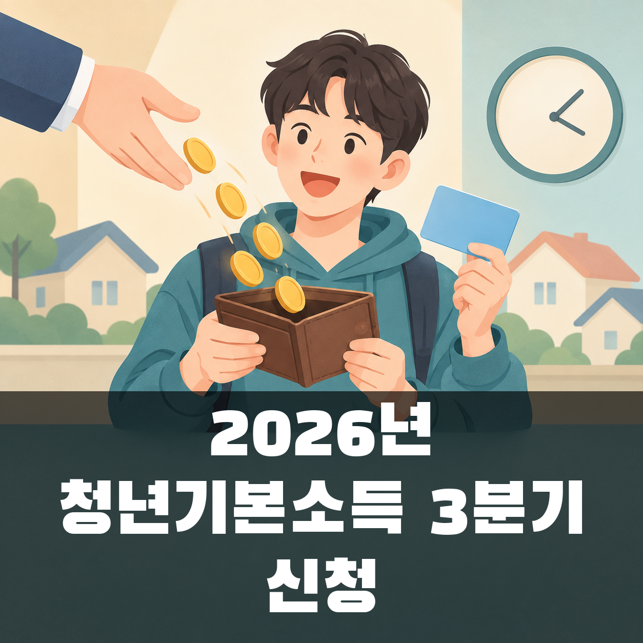 2026년 청년기본소득 3분기 신청 대표 이미지
